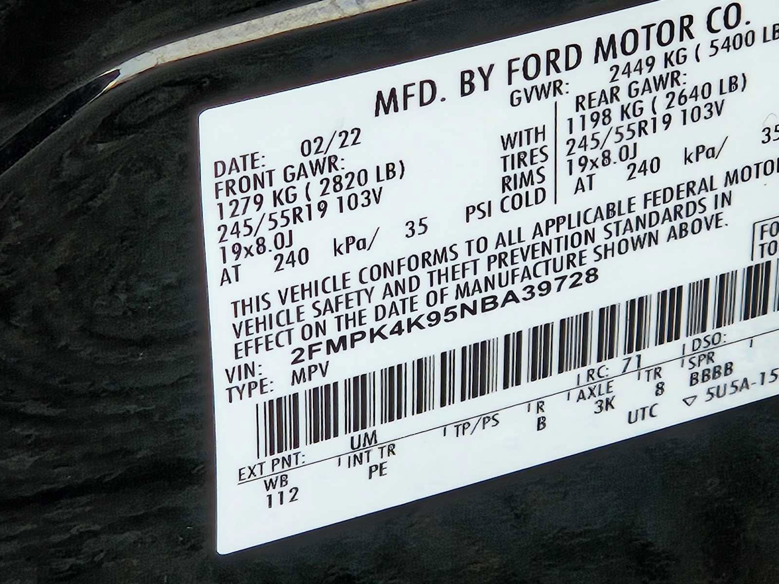 Used 2022 Ford Edge Titanium w/ Equipment Group 301A image 26