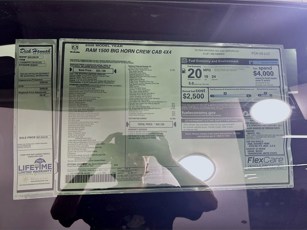 New 2026 RAM 1500 Big Horn image 23