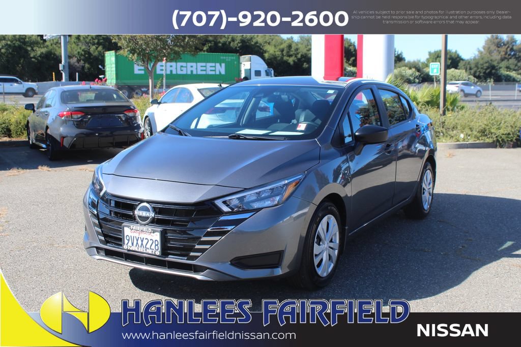 Used 2025 Nissan Versa S w/ Trunk Package FWD image 3