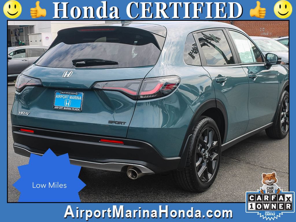 Certified 2024 Honda HR-V Sport image 7