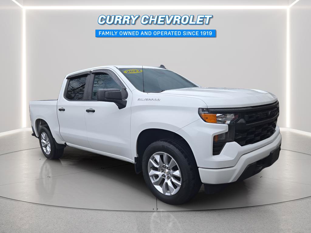 Used 2022 Chevrolet Silverado 1500 Custom image 1