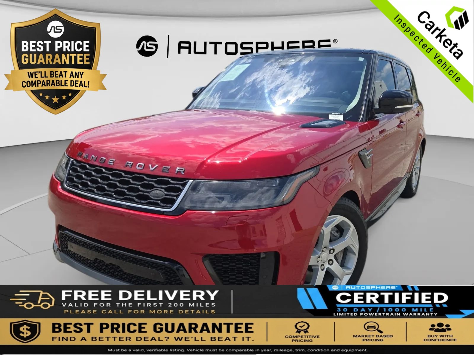 Used 2018 Land Rover Range Rover Sport HSE AWD/4WD image 1