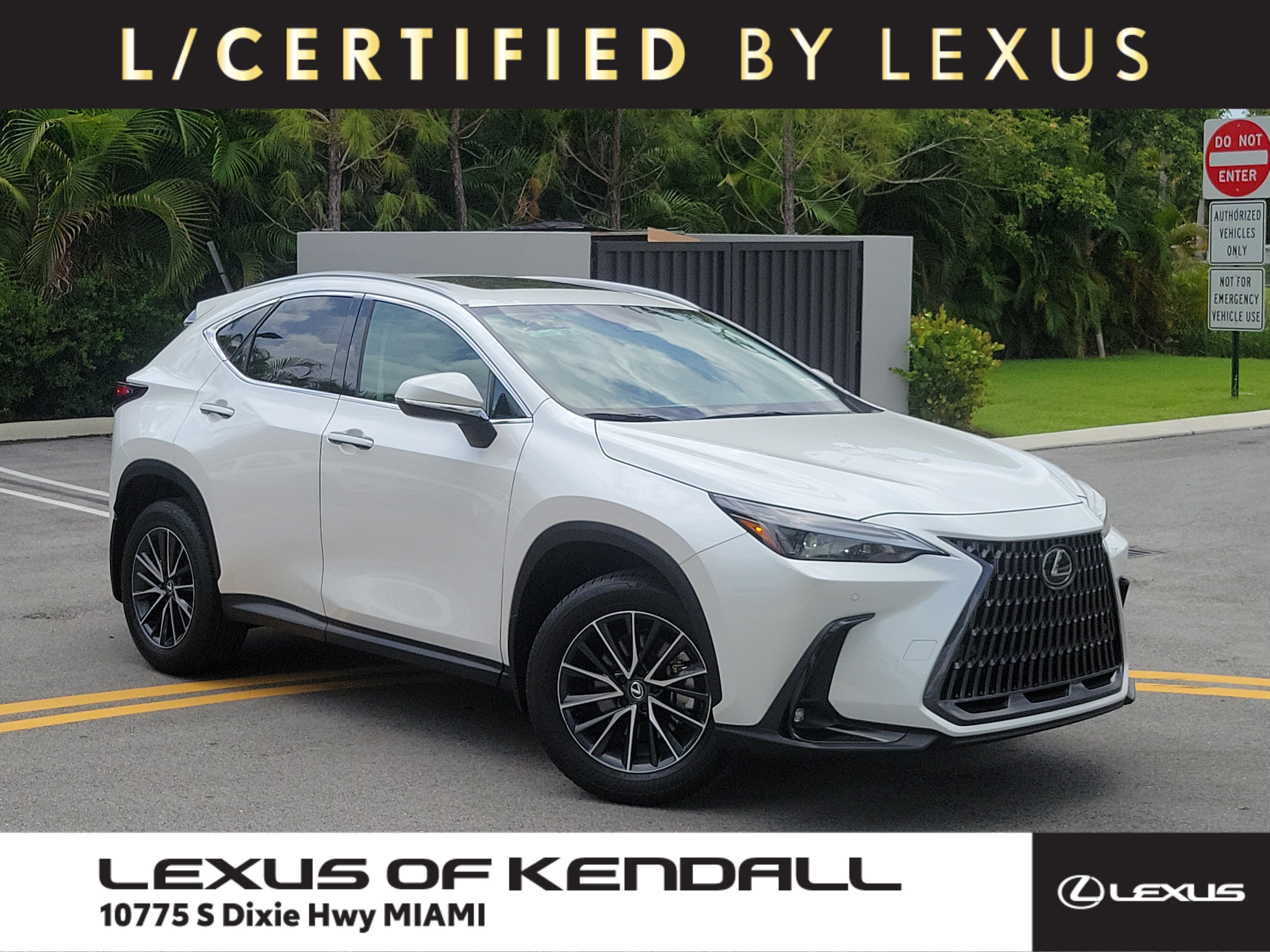 Certified 2025 Lexus NX 350 AWD w/ Accessory Package (K3)