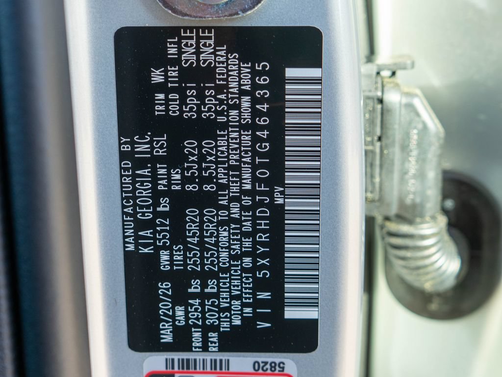 New 2026 Kia Sorento EX AWD/4WD image 34