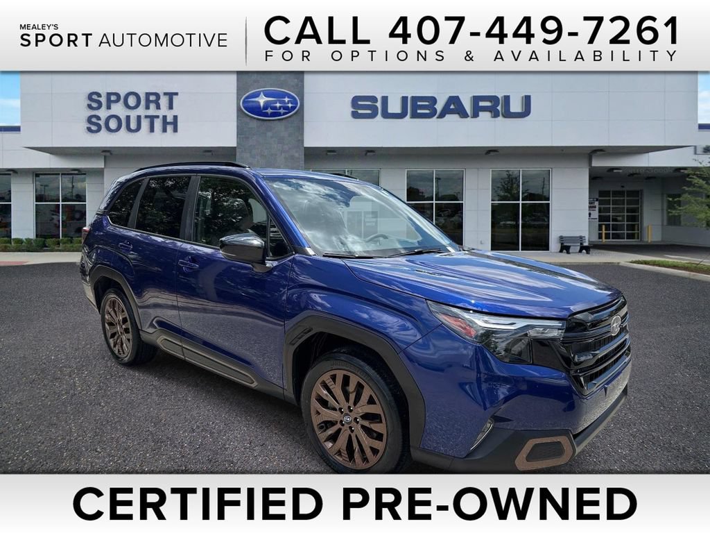 Certified 2025 Subaru Forester Sport