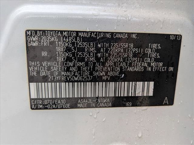 Used 2013 Toyota RAV4 Limited image 20