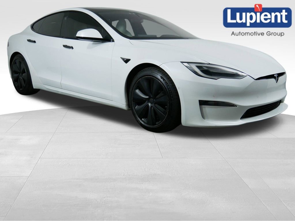 Used 2021 Tesla Model S Plaid AWD/4WD image 1