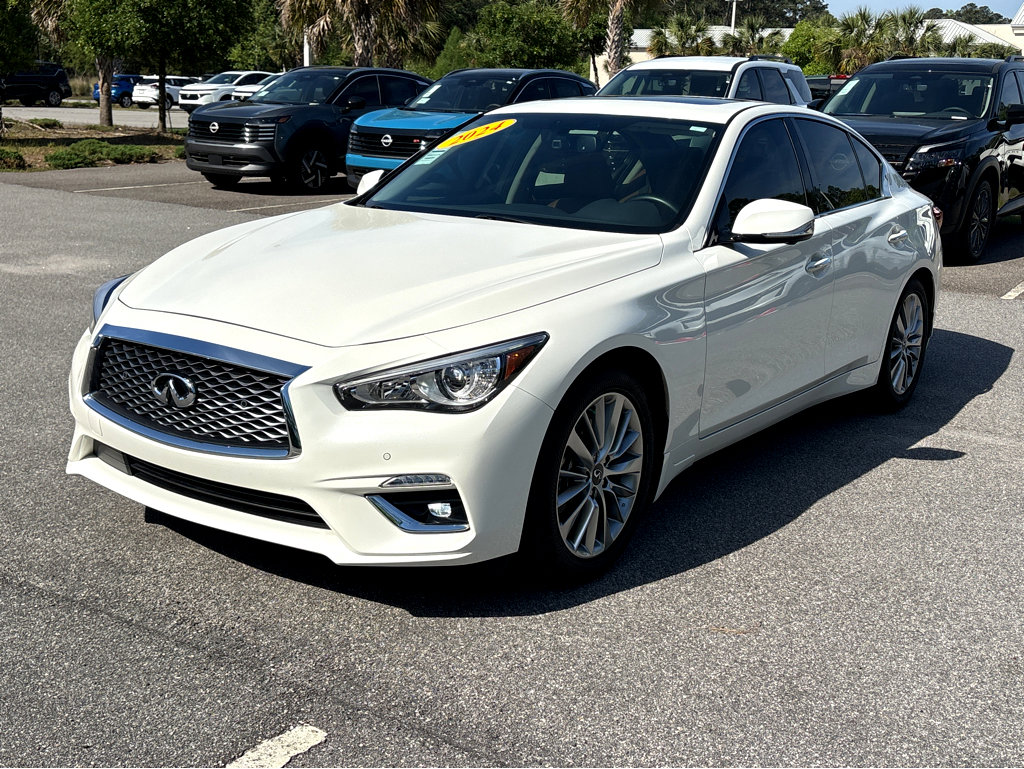 Certified 2024 INFINITI Q50 Luxe w/ Cargo Package image 2