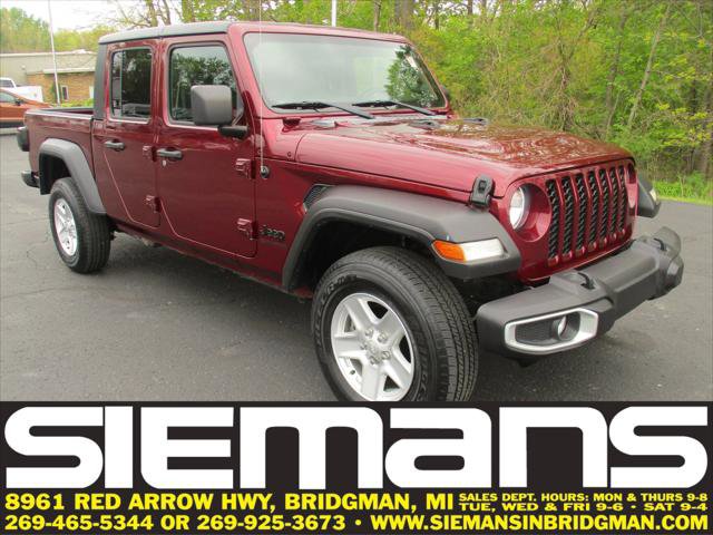 Certified 2021 Jeep Gladiator Sport AWD/4WD image 1