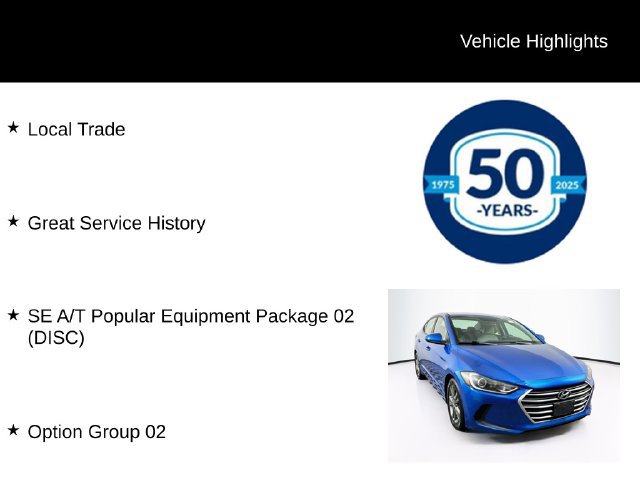 Used 2017 Hyundai Elantra SE FWD image 6