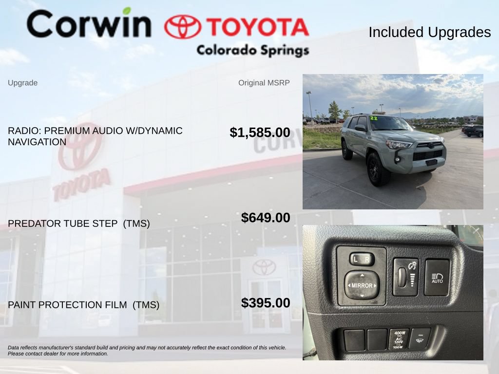 Used 2022 Toyota 4Runner Trail Special Edition AWD/4WD image 4