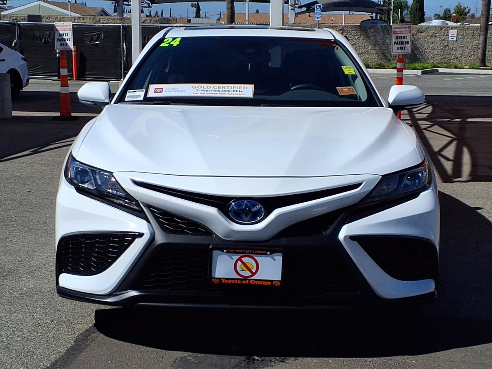 Certified 2024 Toyota Camry SE w/ Audio Upgrade Package FWD image 2