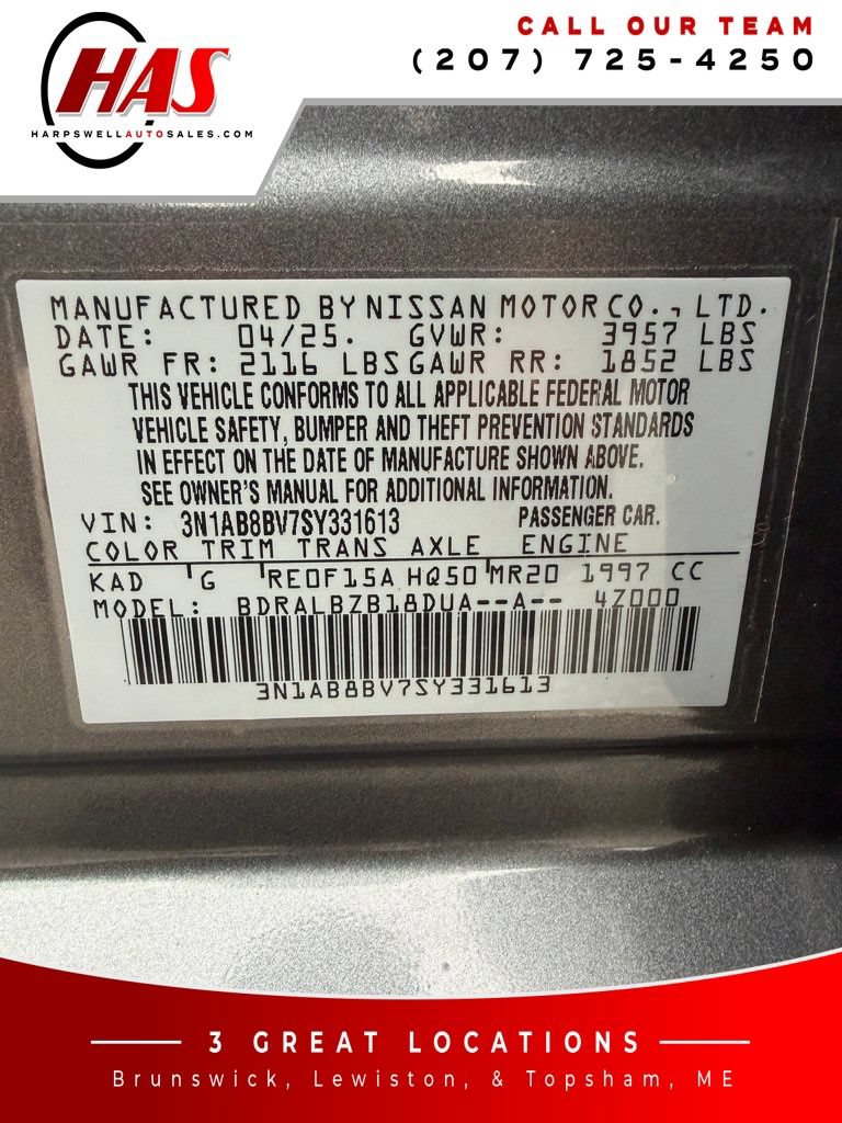 Used 2025 Nissan Sentra S FWD image 16