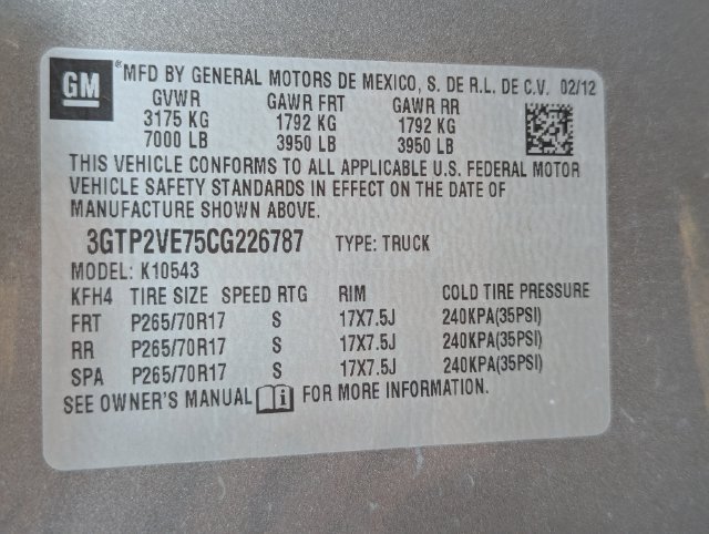 Used 2012 GMC Sierra 1500 SLE w/ Power Tech Package AWD/4WD image 16