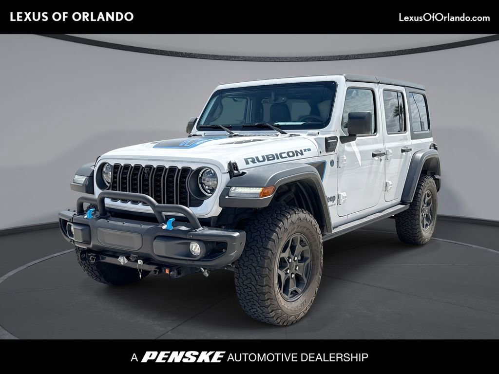 Used 2023 Jeep Wrangler Unlimited Rubicon 4xe image 1
