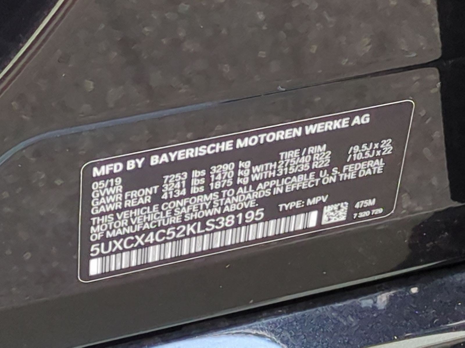 Used 2019 BMW X7 xDrive50i w/ Premium Package AWD/4WD image 35