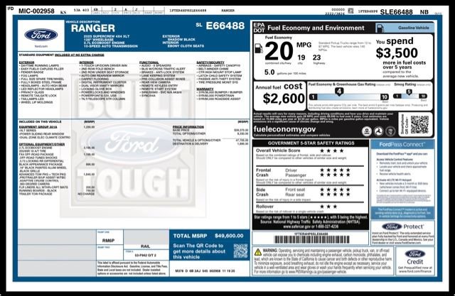Used 2025 Ford Ranger XLT AWD/4WD image 32