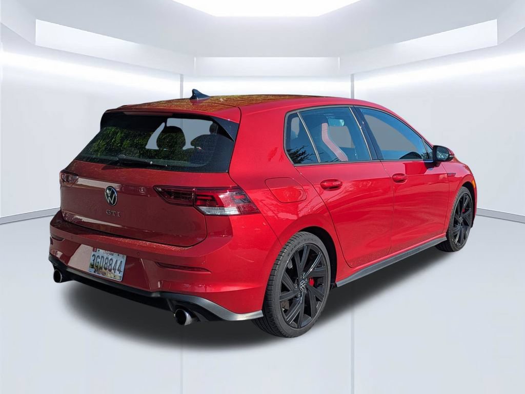 Used 2022 Volkswagen GTI SE w/ Black Wheel Package FWD image 4