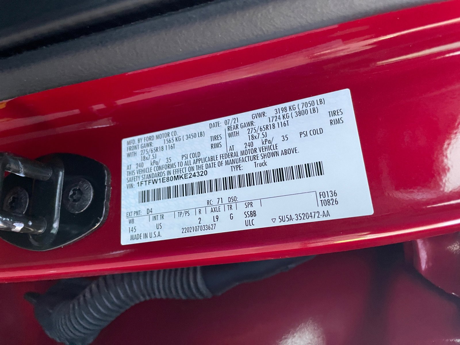 Certified 2021 Ford F150 XLT w/ Equipment Group 302A High AWD/4WD image 34