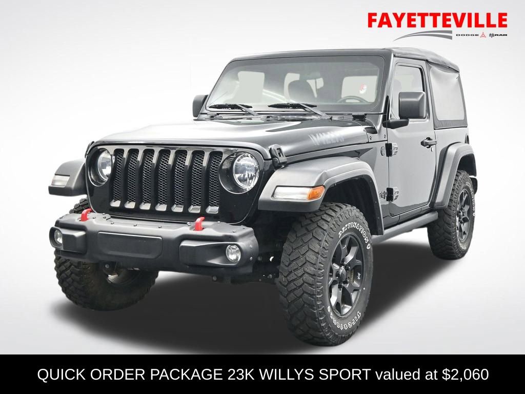 Used 2021 Jeep Wrangler Sport image 1