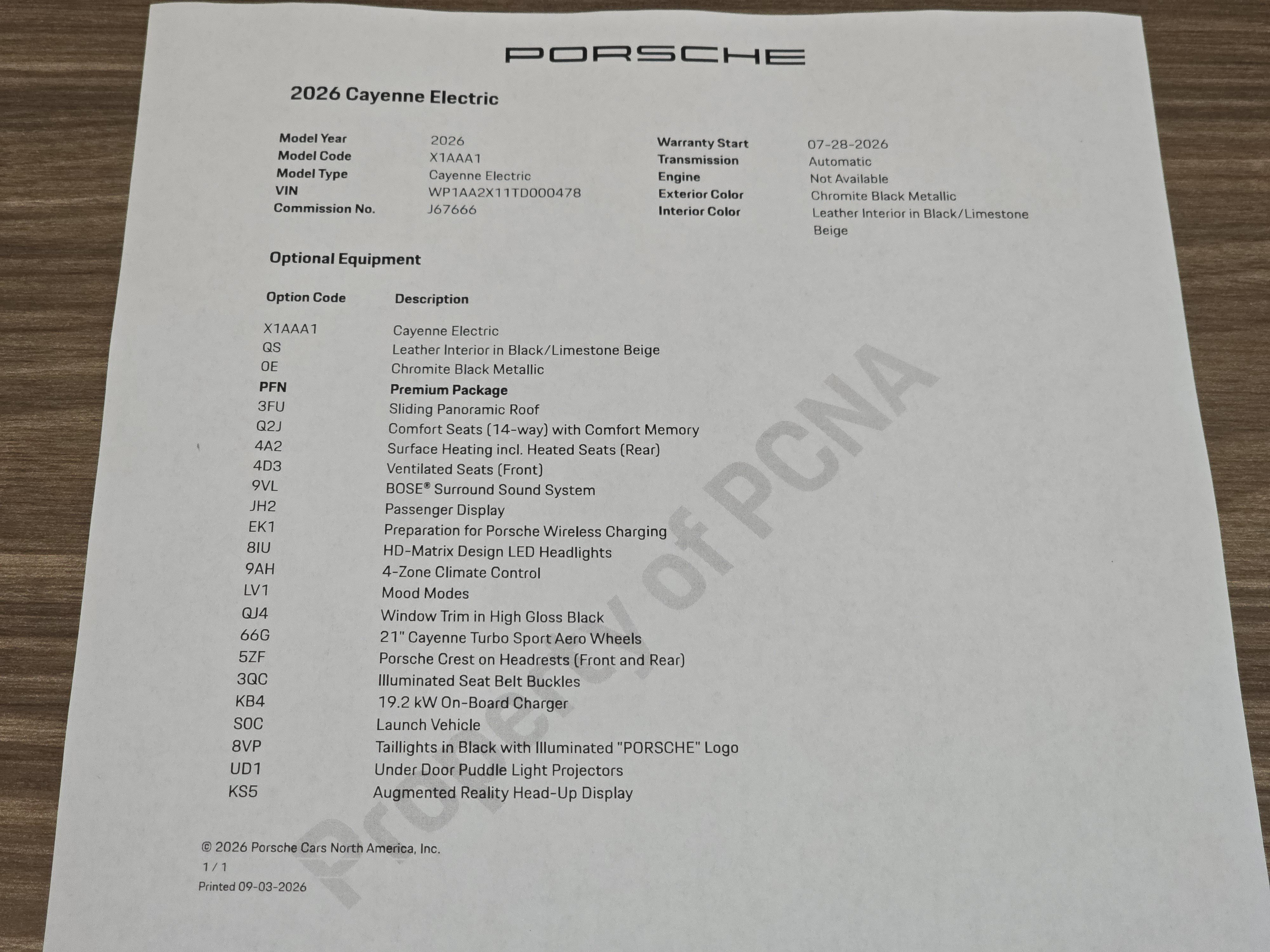 Certified 2026 Porsche Cayenne Electric AWD/4WD image 30