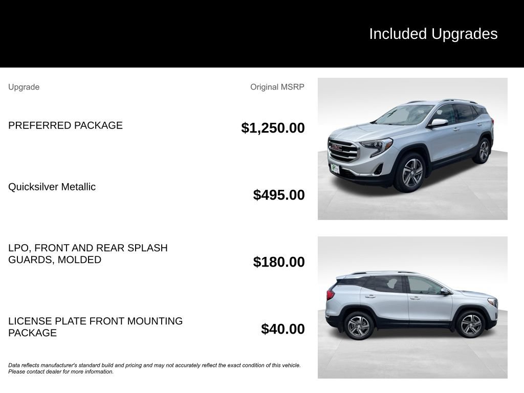 Used 2020 GMC Terrain SLT w/ Preferred Package AWD/4WD image 10