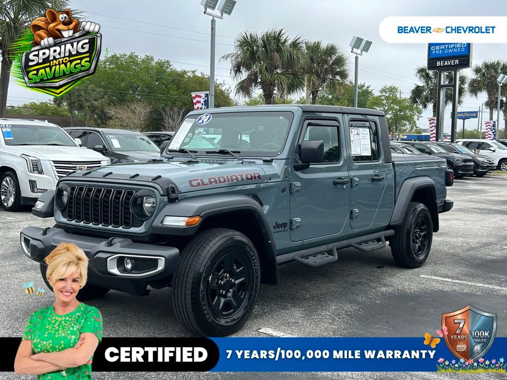 Used 2024 Jeep Gladiator Sport AWD/4WD image 1