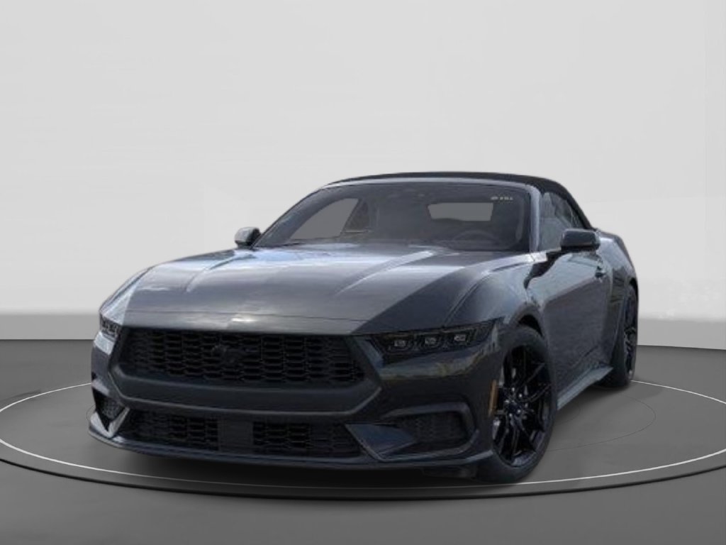 New 2026 Ford Mustang Convertible w/ Mustang Nite Pony Package RWD image 2