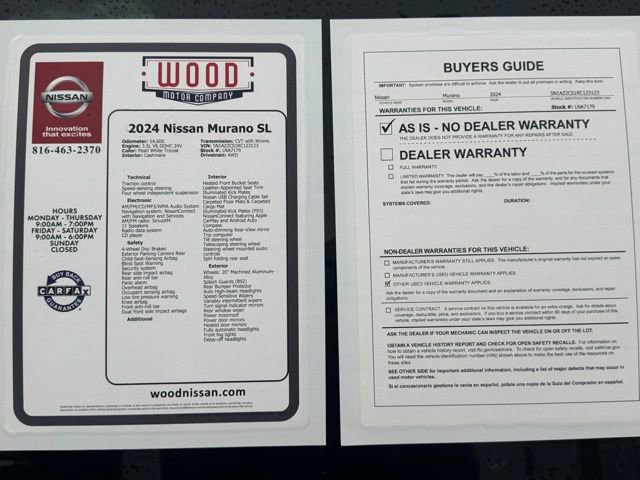 Used 2024 Nissan Murano SL image 11
