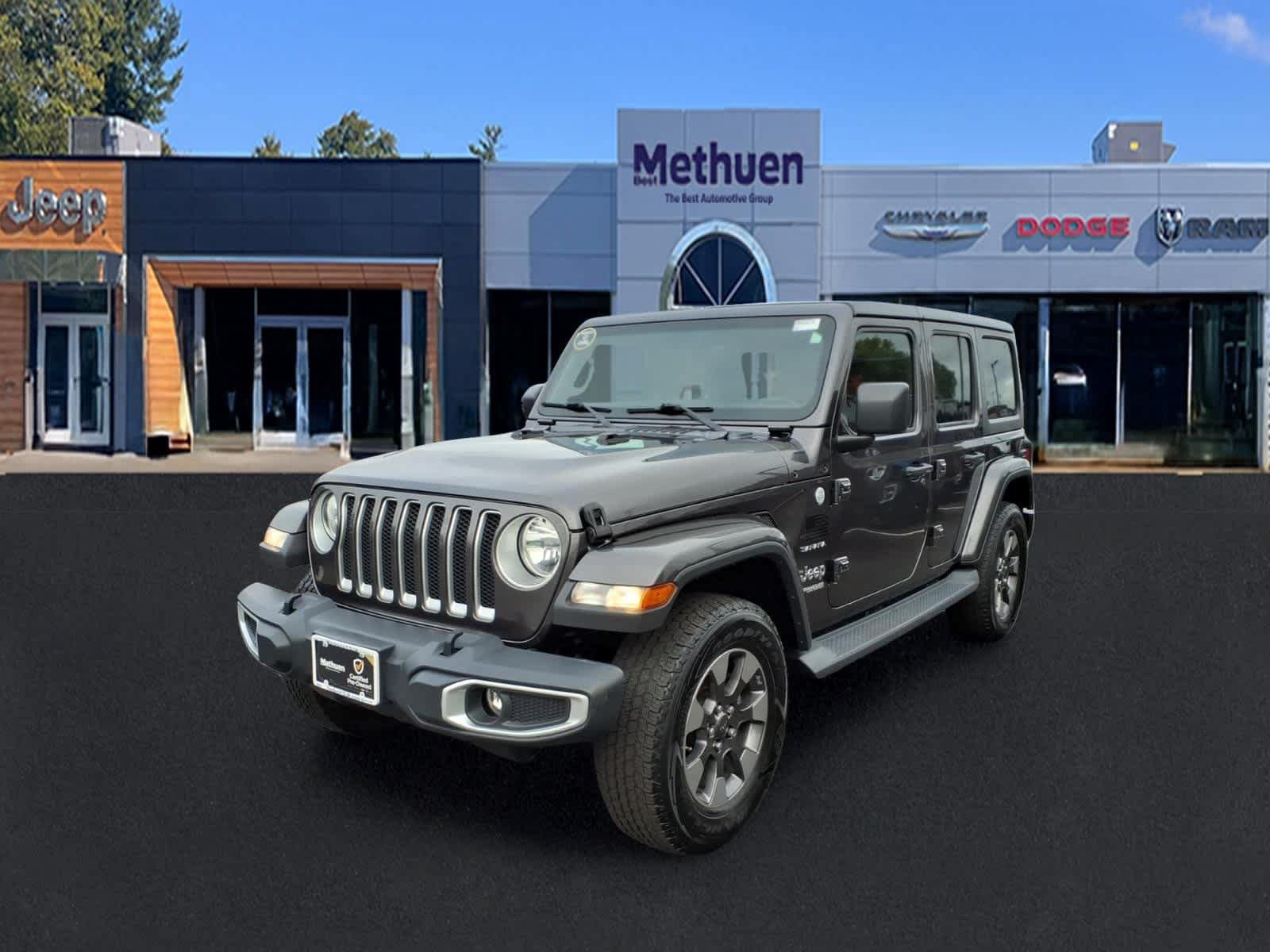 Used 2020 Jeep Wrangler Unlimited Sahara AWD/4WD image 7