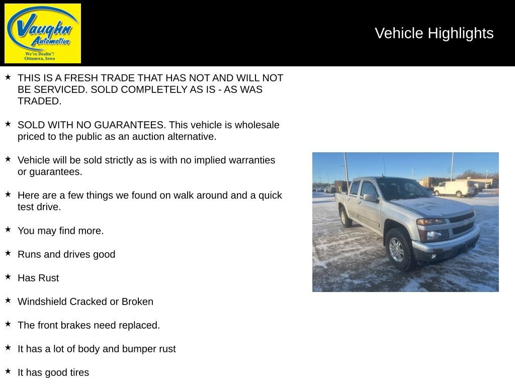 Used 2010 Chevrolet Colorado LT image 2