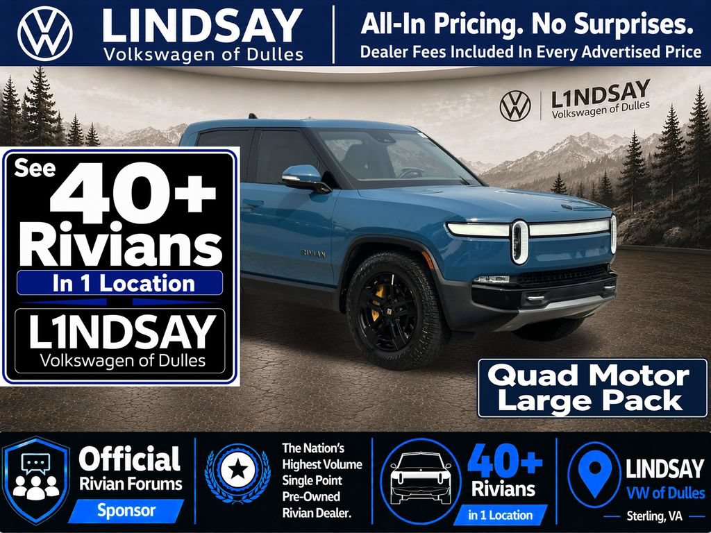 Used 2022 Rivian R1T Adventure AWD/4WD image 1