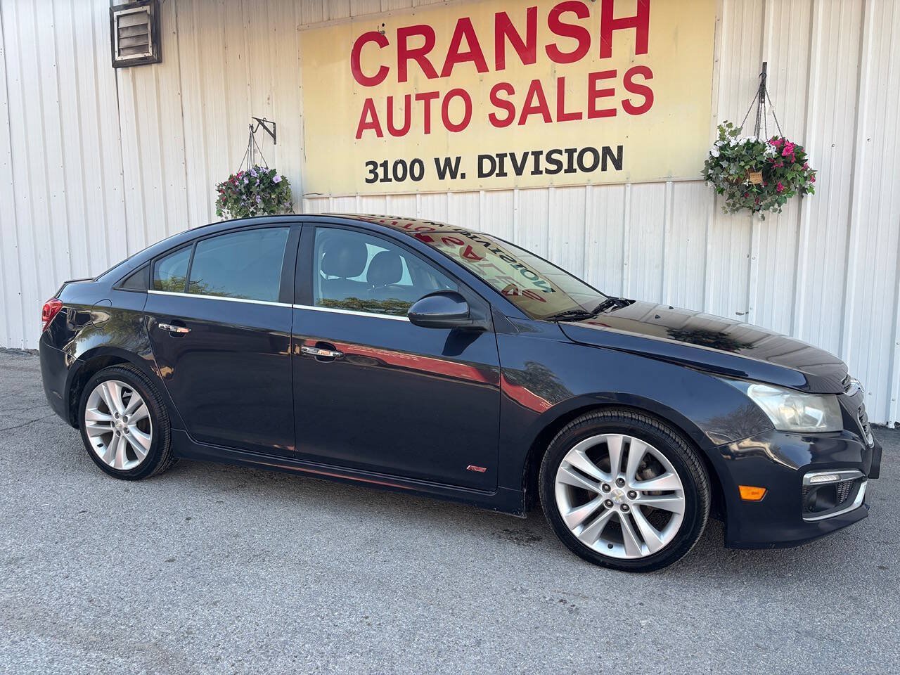 Used 2015 Chevrolet Cruze LTZ w/ Sun, Sound and Sport Package FWD image 7