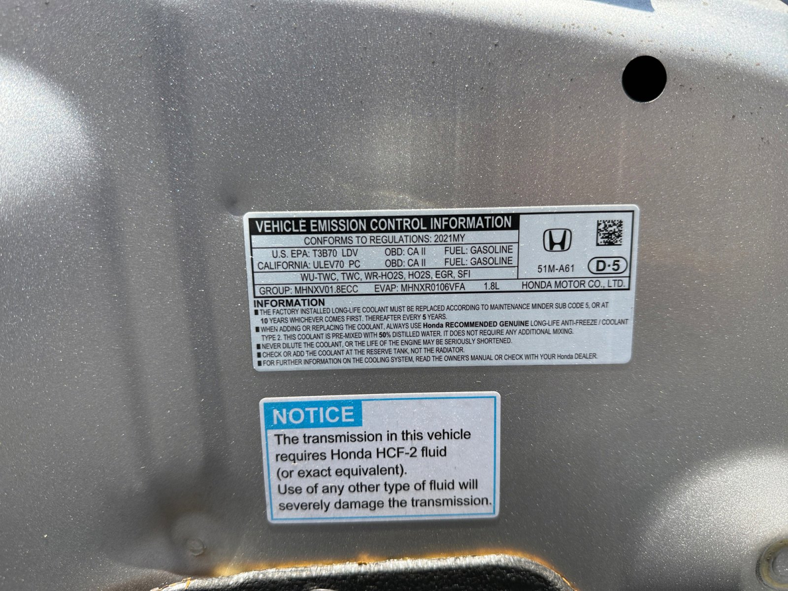 Used 2021 Honda HR-V EX image 26