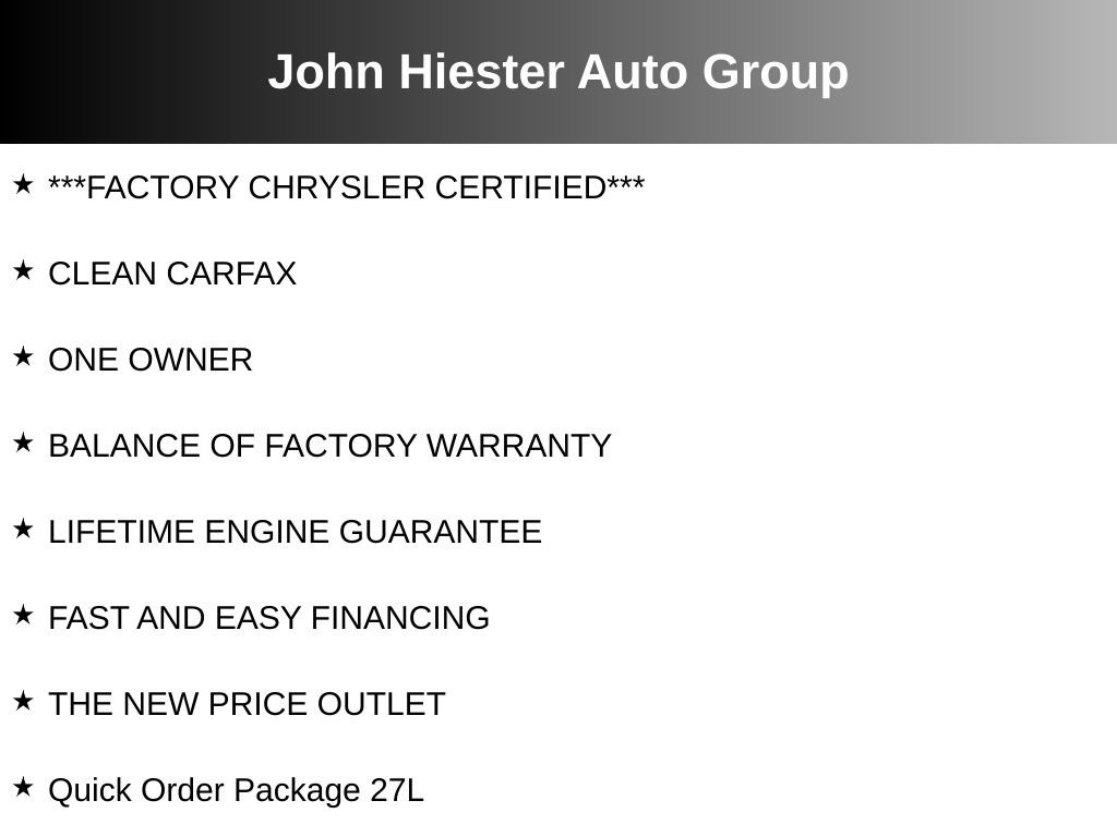 Used 2024 Chrysler Pacifica Touring-L FWD image 10