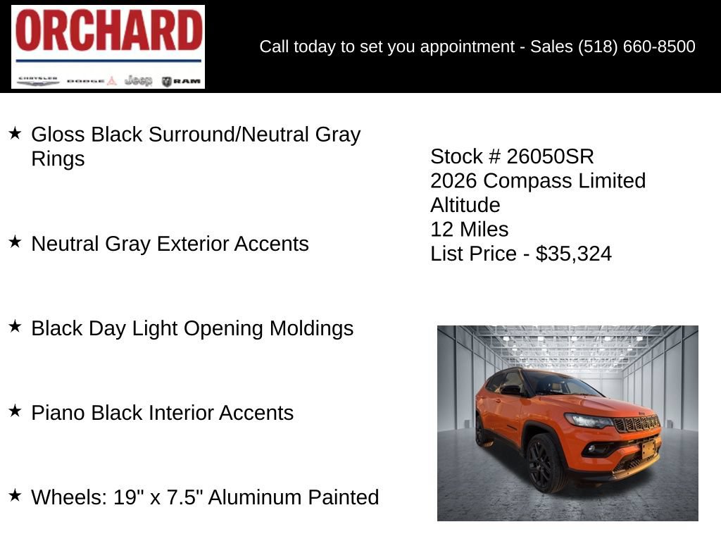 New 2026 Jeep Compass Limited AWD/4WD image 15