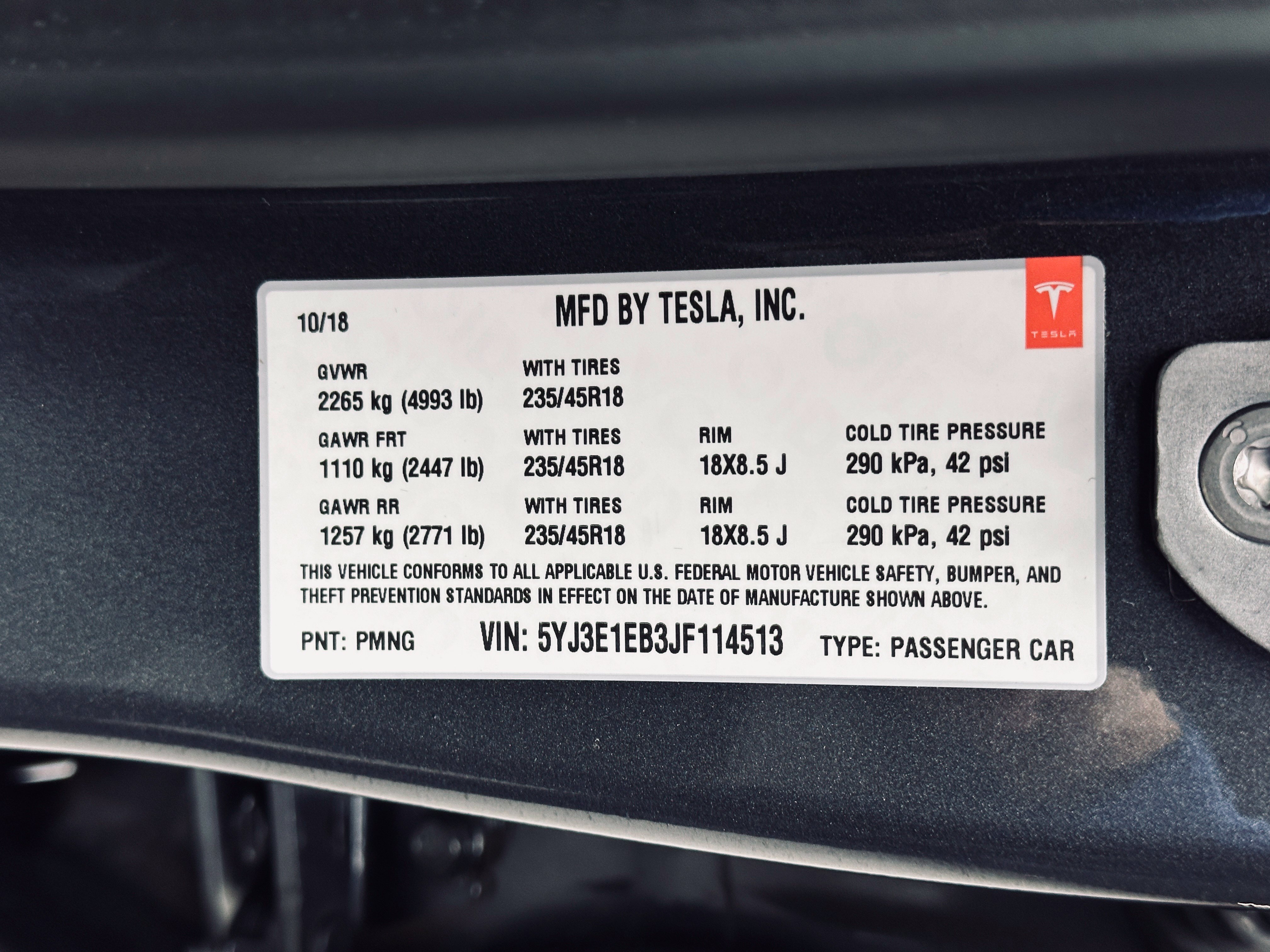 Used 2018 Tesla Model 3 Long Range AWD/4WD image 38