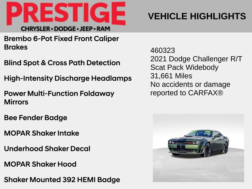 Used 2021 Dodge Challenger R/T Scat Pack RWD image 4