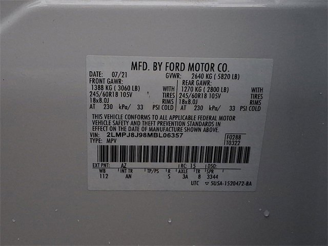 Used 2021 Lincoln Nautilus AWD w/ Equipment Group 101A image 28