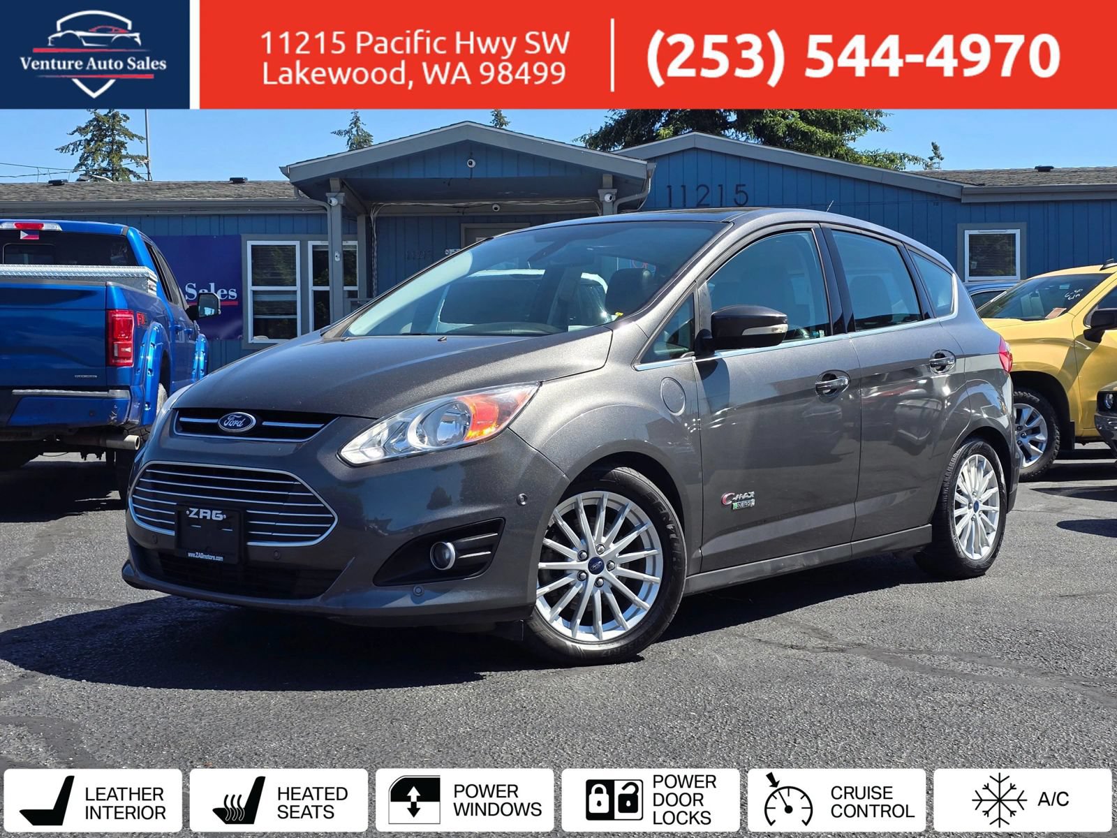 Used 2015 Ford C-MAX Energi SEL w/ Equipment Group 303A FWD image 1