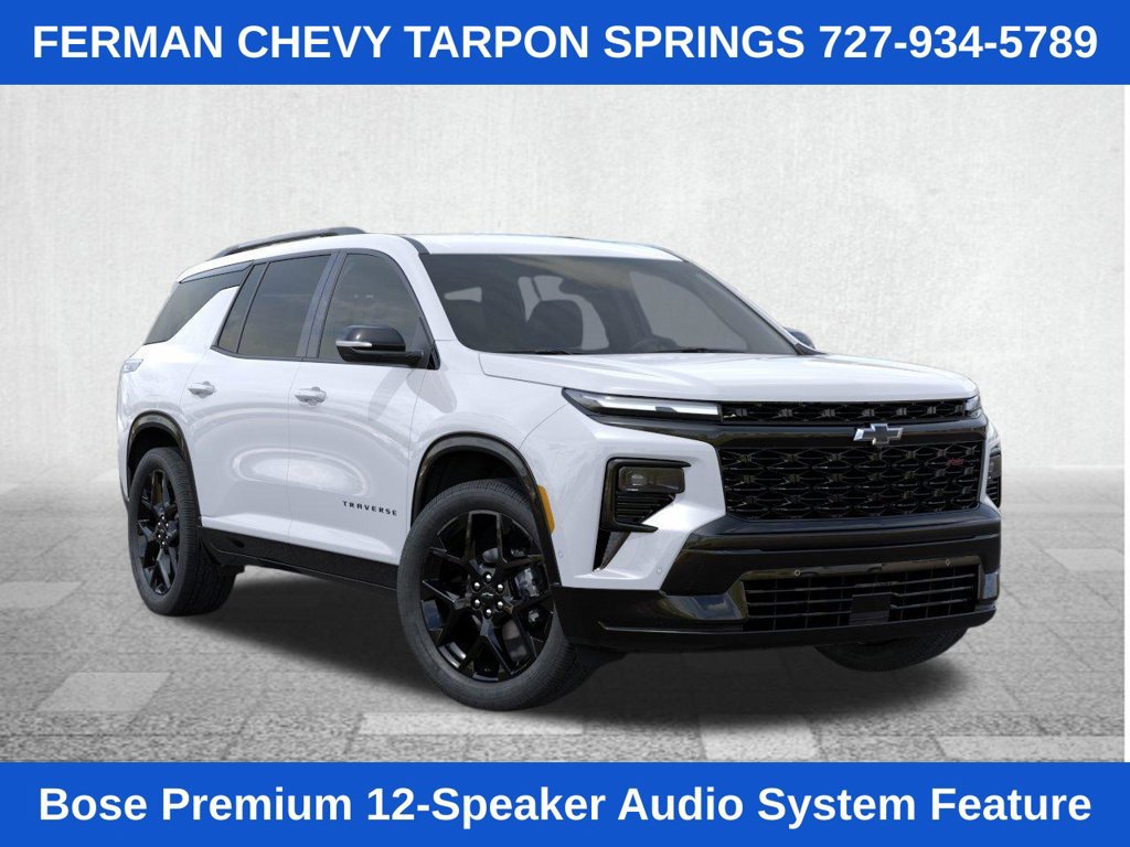 New 2026 Chevrolet Traverse RS w/ LPO, Floor Liner Package AWD/4WD image 10