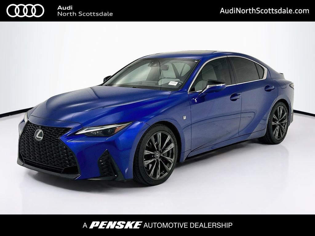 Used 2023 Lexus IS 350 F Sport w/ Navigation Package RWD image 1