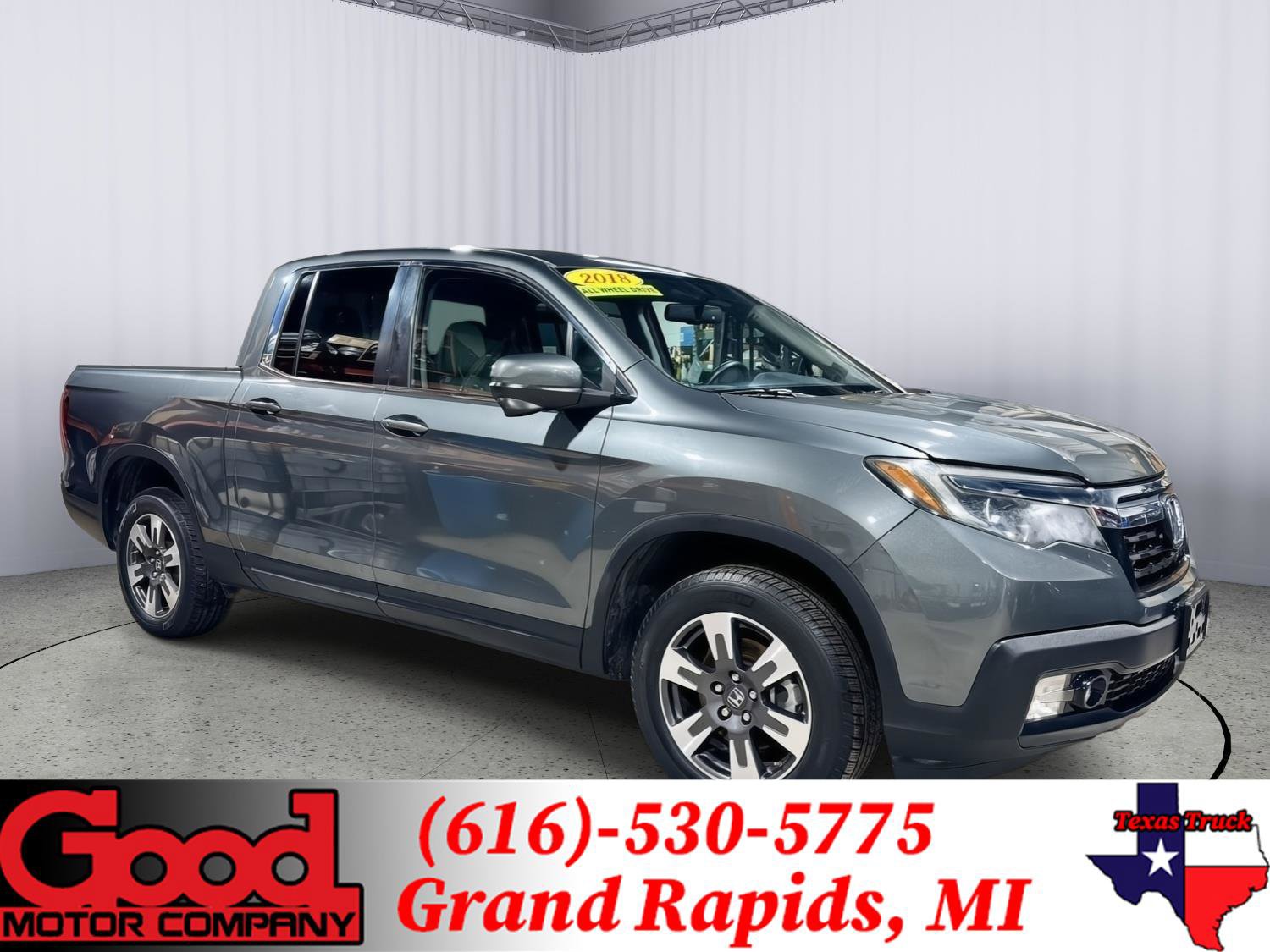 Used 2018 Honda Ridgeline RTL-T