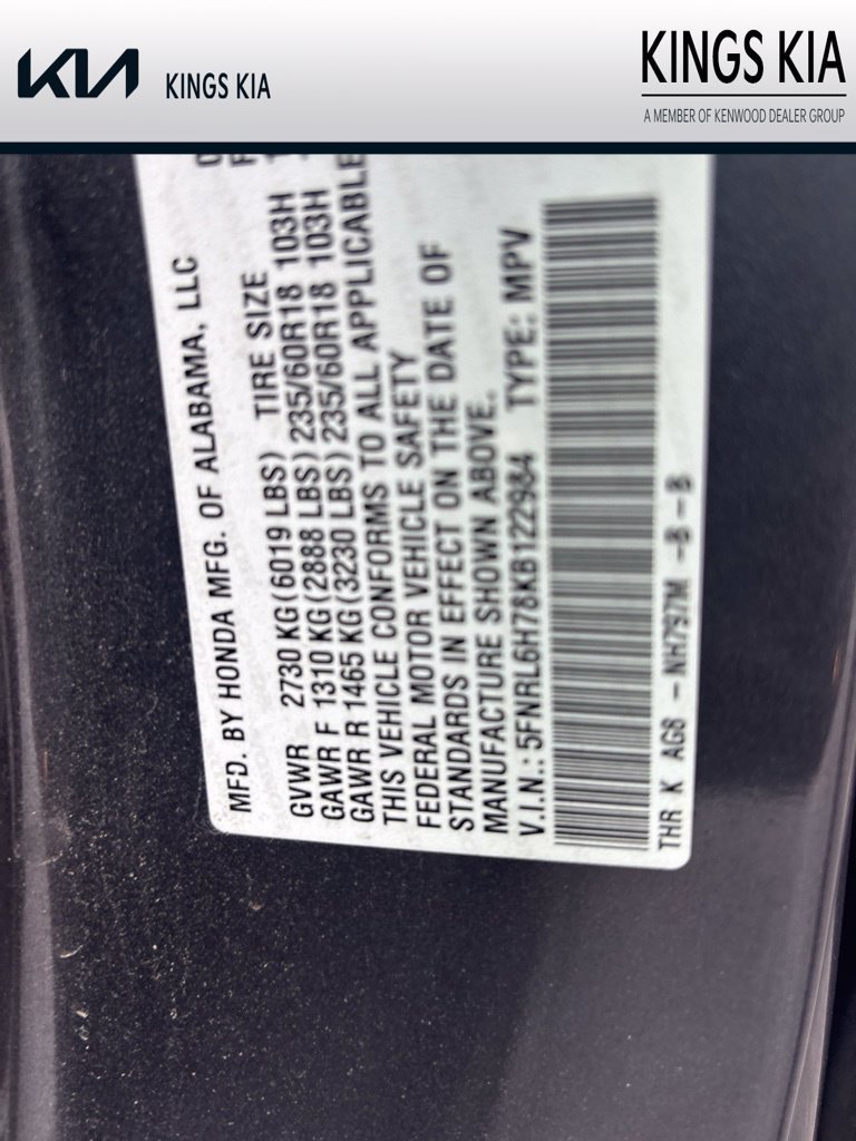Used 2019 Honda Odyssey EX-L image 17
