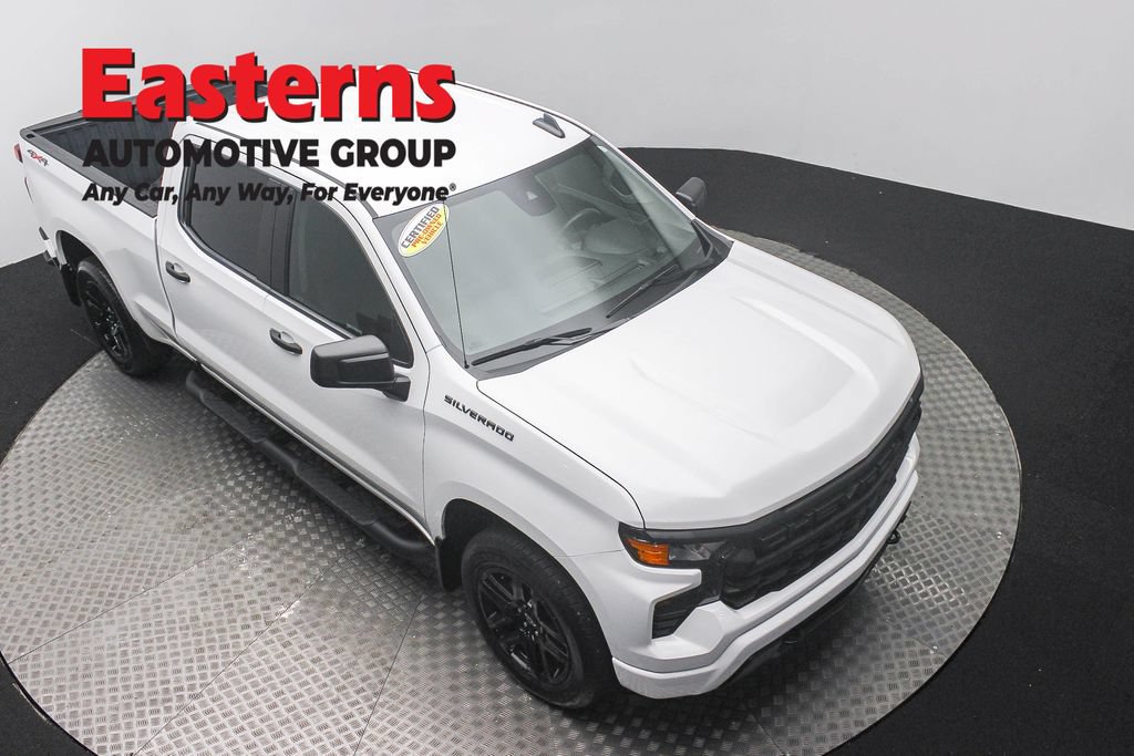 Used 2024 Chevrolet Silverado 1500 Custom w/ LPO, Dark Essentials Package AWD/4WD image 3