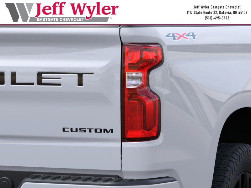 New 2026 Chevrolet Silverado 1500 Custom w/ Turbomax Blackout Package AWD/4WD image 12