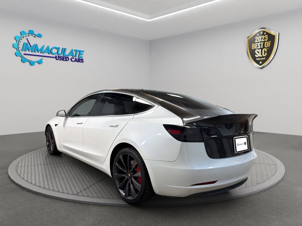 Used 2020 Tesla Model 3 Performance AWD/4WD image 3