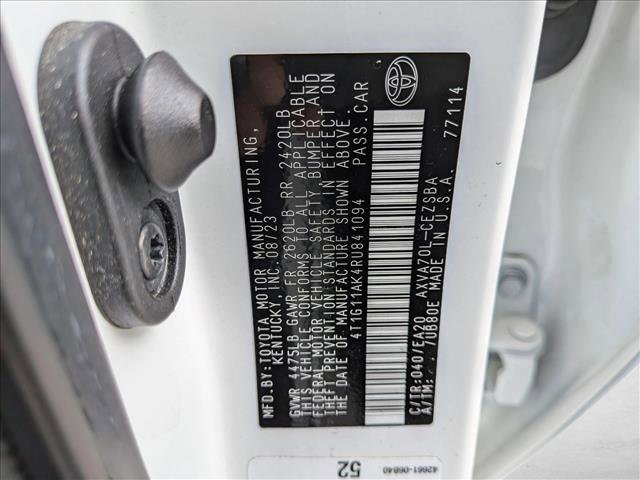 Certified 2024 Toyota Camry SE FWD image 23