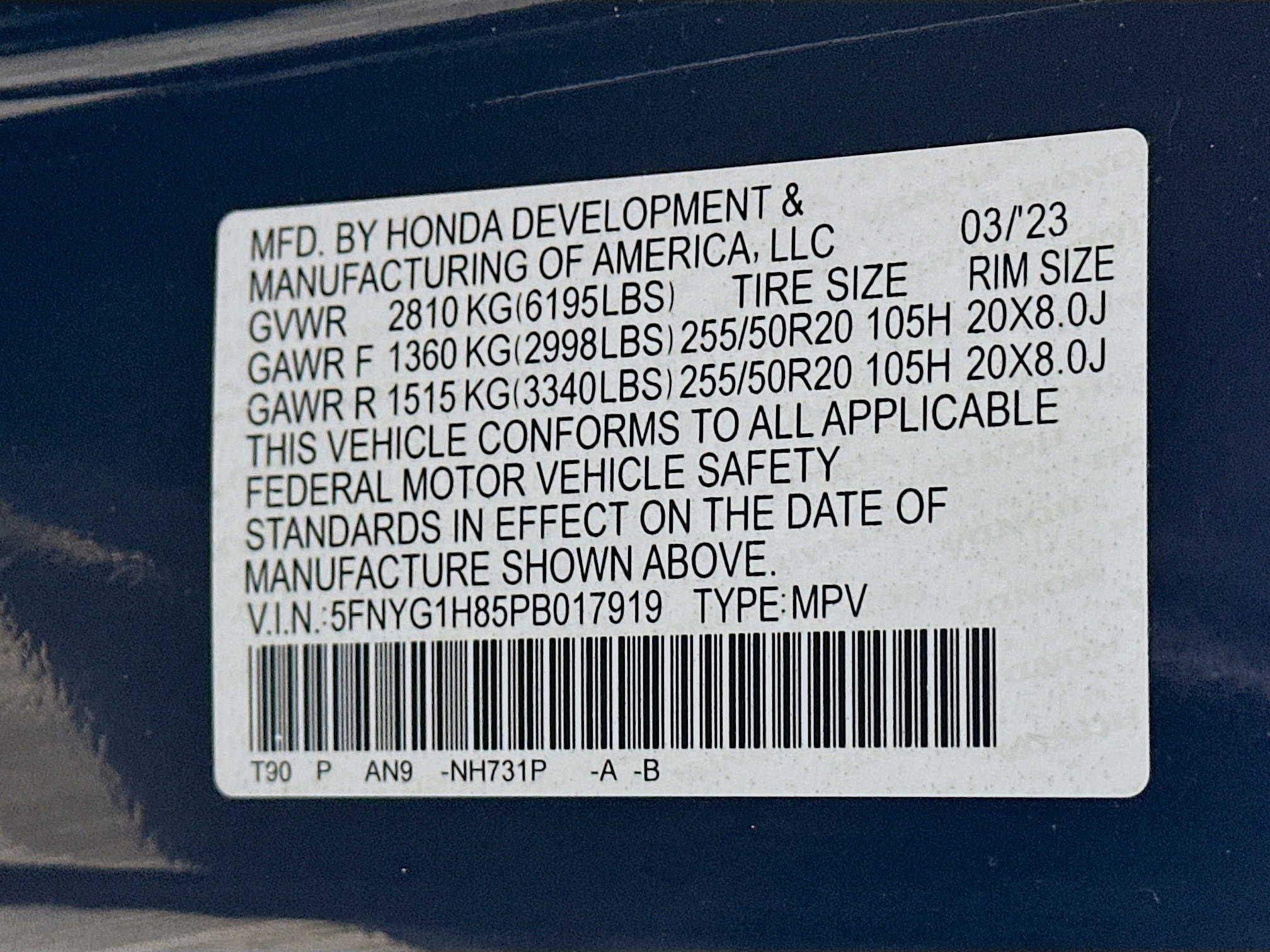 Used 2023 Honda Pilot Elite image 12