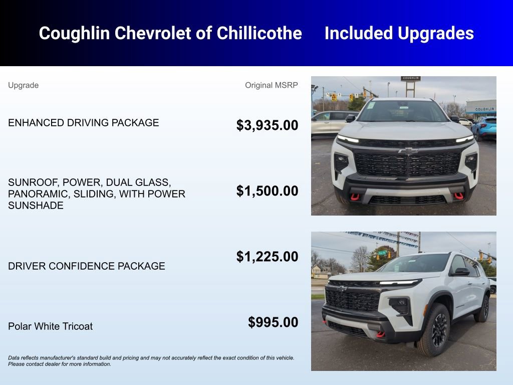 New 2026 Chevrolet Traverse Z71 w/ Enhanced Driving Package image 3